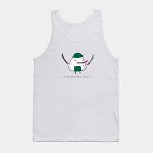 cute onigiri cosplay zoro Tank Top